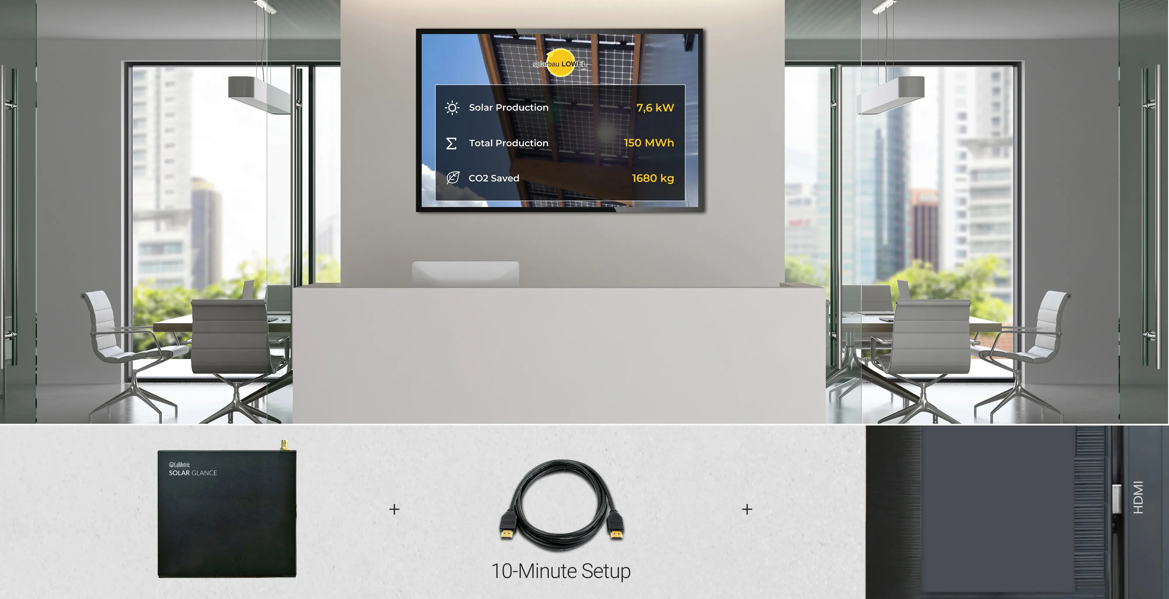 LaMetric Solar Glance Setup