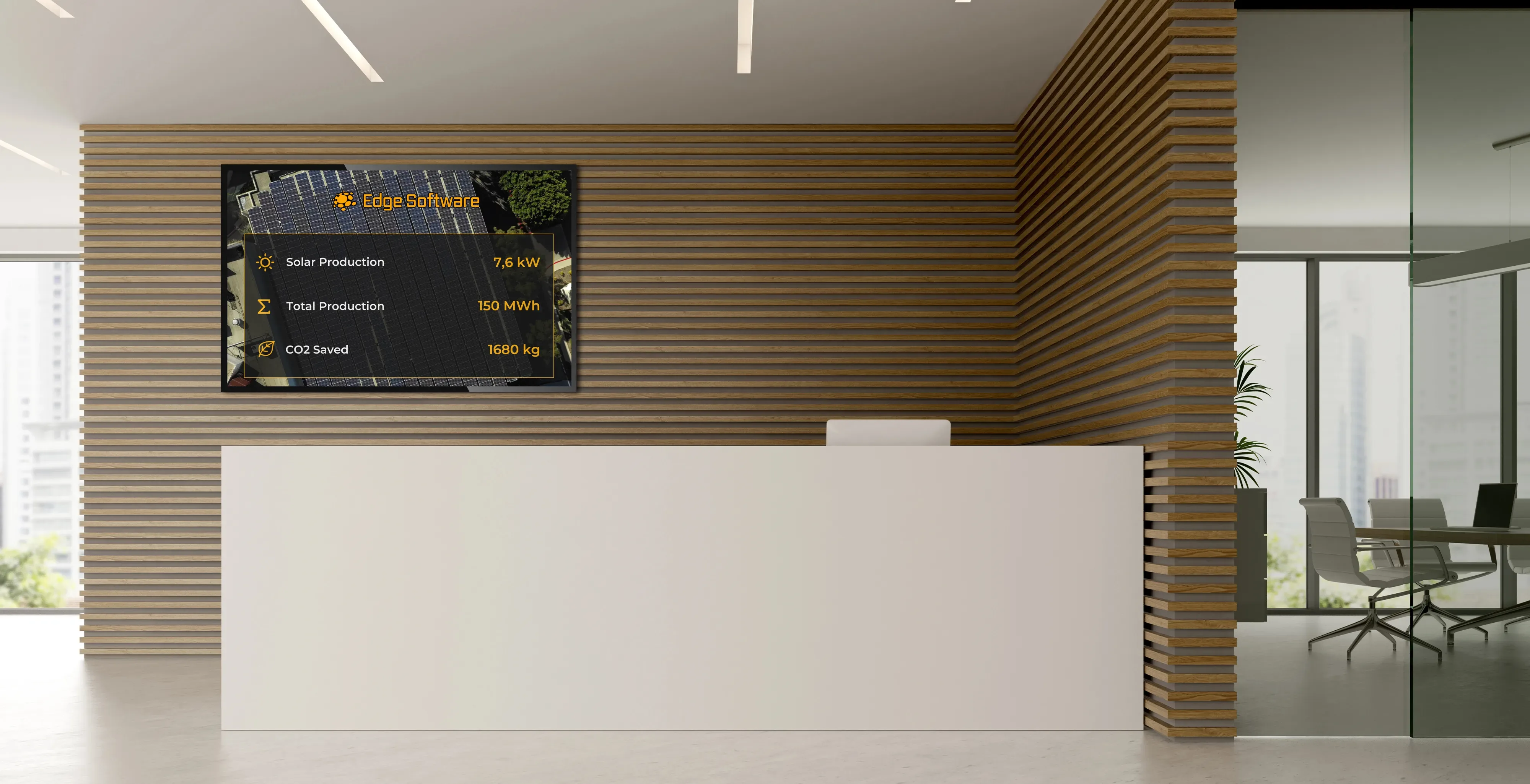 LaMetric SOLAR GLANCE for Offices